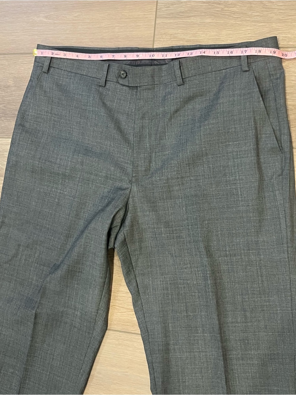 Lauren Ralph Lauren 100% Wool Charcoal Gray Two-Piece Suit 46 Chest 38 Waist - Picture 13 of 16